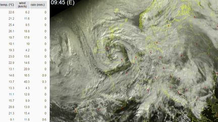 Météo : la tempête Amélie se rapproche de la façade atlantique