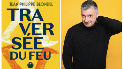 Couverture du livre "Traversée du feu" par Jean-Philippe Blondel. (EDITIONS L'ICONOCLASTE)