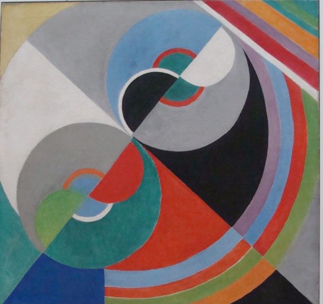 Sonia DELAUNAY, "Rythme couleur 1076" (1939)
 (Musée des Beaux-Arts de Lille)