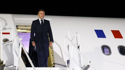 Le président français se rendra au Sri Lanka dans la nuit de vendredi à samedi. (LUDOVIC MARIN / AFP)