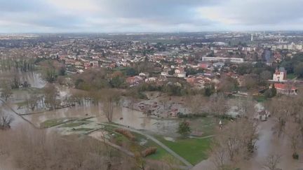 Inondations : la Garonne a débordé à Toulouse et dans les campagnes