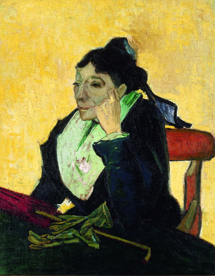 Vincent van Gogh, "L&rsquo;Arl&eacute;sienne, Madame Ginoux", 1888.&nbsp;Huile sur toile, 91 x 73 cm. Paris, mus&eacute;e d&rsquo;Orsay. (RMN - GRAND PALAIS (MUSEE D’ORSAY) / GERARD BLOT)