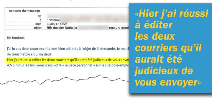 Les conseillers de Pôle emploi reconnaissent eux-mêmes que des mails n'ont pas été envoyés pour avertir des changements de procédures. (Cellule investigation / Radio France)