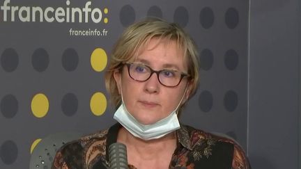 Pascale Descamps était l'invitée de franceinfo jeudi 21 janvier 2021. (FRANCEINFO / RADIO FRANCE)