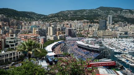 Une vue de Monaco, le 27 mai 2017. (BERTRAND LANGLOIS / AFP)