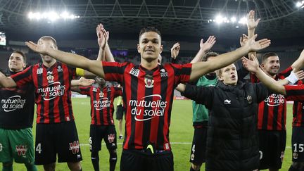 Ben Arfa et Nice planent sur la Ligue 1 (VALERY HACHE / AFP)