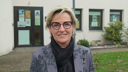 La maire PS Mélanie Boulanger, le 5 janvier 2021, à Canteleu (Seine-Maritime). (MAXPPP)