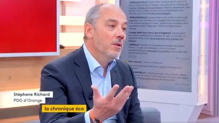 Invité de Jean-Paul Chapel dans ":L’éco" jeudi 2 mars, le PDG d’Orange, Stéphane Richard, se projette sur les perspectives technologiques de la téléphonie : quels mobiles pour demain ?