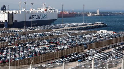 Port de Tanger, le 28 juin 2019. (- / AFP)