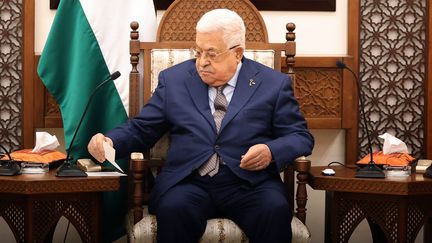 Mahmoud Abbas, 23 novembre 2023 (ALAA BADARNEH / POOL / MAXPPP)