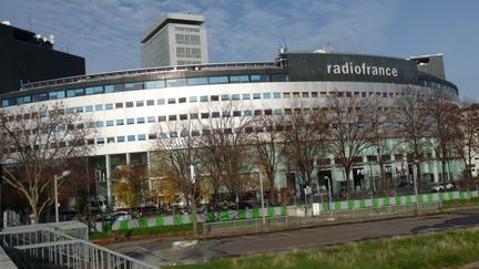 La maison de la radio à Paris dans le 16e arrondissement en décembre 2019. (VINCENT PILLET / FRANCE-BLEU DRÔME-ARDÈCHE)