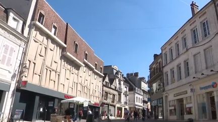 Le centre-ville d'Auxerre. (Capture d'écran France 3)