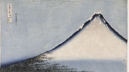 "Fuji bleu", Katsushika Hokusai, 1831 (RMN-Grand Palais (MNAAG, Paris) / Thierry Ollivier)