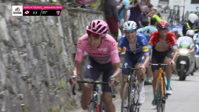 Giro 2021 : Bernal s'envole à la poursuite de Yates