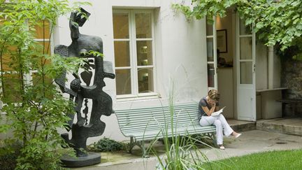 Le jardin du musée Zadkine à Paris
 (Daniel Thierry / Photononstop / AFP)