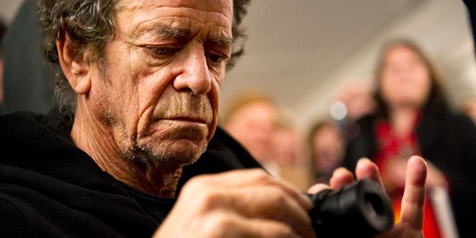 Lou Reed photographe
 (Nicolas Armer/ AFP)