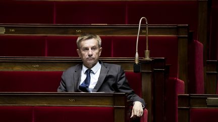 Joaquim Pueyo, député socialiste Nouvelle Gauche, le 27 septembre 2017 à l'Assemblée nationale. (MAXPPP)