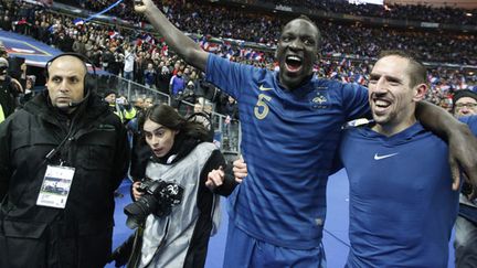 Les deux joueurs français, Mamadou Sakho et Franck Ribéry