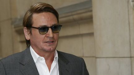 Benoît Magimel au Palais de justice (12 avril 2016)
 (Thomas Samson / AFP)