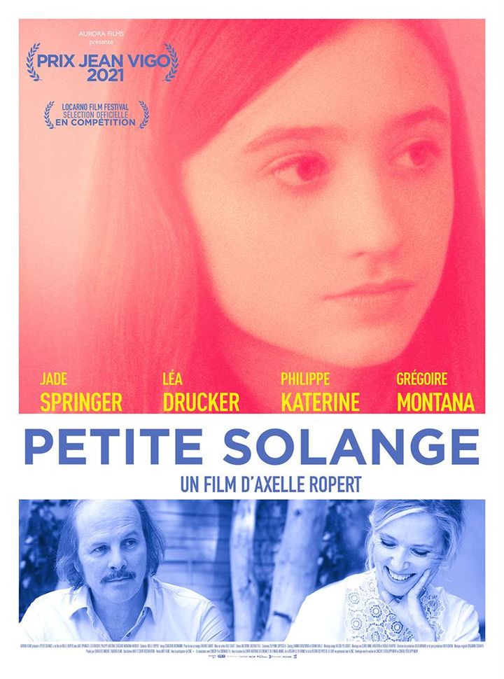 L'affiche de&nbsp;"Petite Solange" d'Axelle Ropert (2022). (HAUT ET COURT)