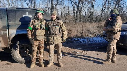 Aux portes de Soledar, les soldats ukrainiens sont confiants dans la victoire. (GILLES GALLINARO / RADIO FRANCE)