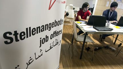 Des réfugiés syriens en recherche d'emploi en Allemagne (JOCHEN ECKEL / PICTURE ALLIANCE)