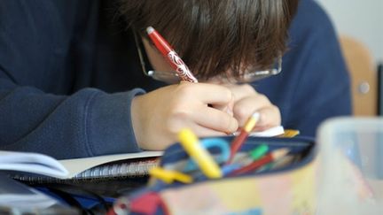 Un jeune élève, rentrée 2010. (image prétexte) (AFP - Frederick Florin)