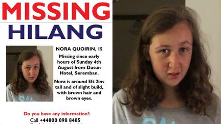 Nora Quoirin, 15 ans, est portée disparue depuis dimanche 4 août 2019 à Kuala Lumpur (Malaisie).&nbsp; (CAPTURE D'ECRAN TWITTER / Lucie Blackman Trust)