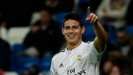 James Rodriguez (Real Madrid) a signé un doublé en Coupe du Roi face à Cornella.