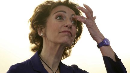 Marisol Touraine, ministre de la Sant&eacute;, lors d'une conf&eacute;rence de presse, &agrave; l'h&ocirc;pital de Lille (Nord), le 11 mai 2013. (PASCAL ROSSIGNOL / REUTERS)