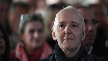 Dany Leprince assiste à la projection du film documentaire de Bernard Nicolas à Thorigné-sur-Dué, le 4 mars 2023. (JEAN-FRANCOIS MONIER / AFP)