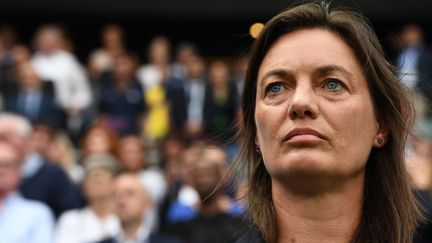 Corinne Diacre, la sélectionneuse des Bleues (FRANCK FIFE / AFP)