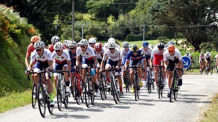 Le Tour de l'Avenir lors de l'édition 2017 (NICOLAS CR?ACH / MAXPPP)