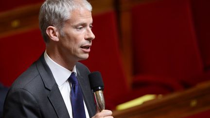 Franck Riester va bientôt proposer des adhésions gratuites sur le modèle de LREM. (BERTRAND GUAY / AFP)