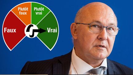 &nbsp; (Michel Sapin dit-il vrai sur le nombre de personnes soumises à l'impôt sur le revenu ? © Maxppp)