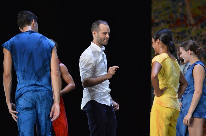 Millepied et ses danseurs du L.A. Dance Project
 (Bertrand Guay/AFP)