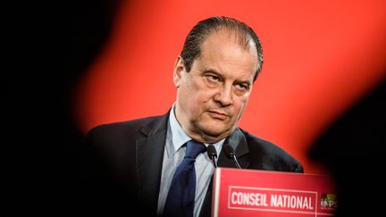 Le premier secrétaire du Parti socialiste, Jean-Christophe Cambadélis, le 6 février 2016 à Paris. (YANN KORBI / AFP)