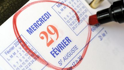 L'année 2016 compte exceptionnellement 366 jours&nbsp;et le mois de février 29. (MAXPPP)