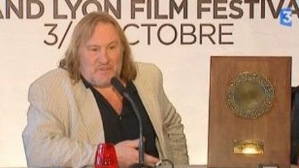 Le Festival Lumière rend hommage à Gérard Depardieu
 (Culturebox)