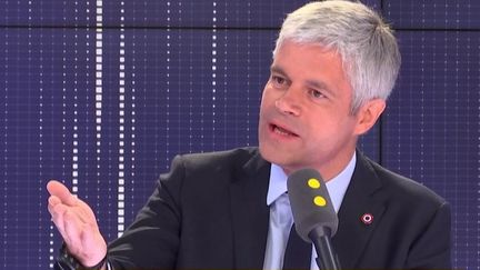 Laurent Wauquiez, invité du 8h30 Politique le 17 mai 2019. (FRANCEINFO)