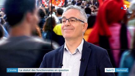 LUC Farré, de l'UNSA Fonction publique (France 3)