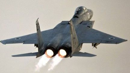 Un chasseur israélien F-15 au décollage le 19 novembre 2012. (AFP - JACK GUEZ)