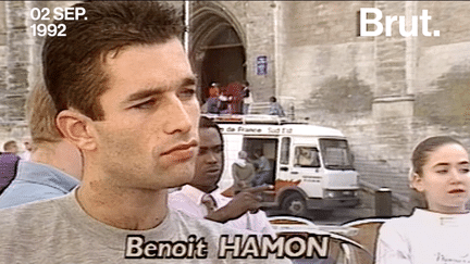 Engagé en politique depuis la fin des années 1980, Benoît Hamon a été, entre autres, président du MJS, candidat aux législatives, conseiller de Martine Aubry, ministre. (Brut)