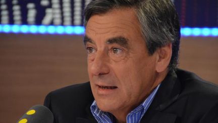 François Fillon dans le studio 221 de Radio France, le 2 septembre 2016. (Jean-Christophe Bourdillat / Radio France)