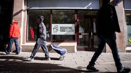 L'entrée du Musée de la nourriture dégoûtante à Malmö en Suède. (CATERS/SIPA / CATERS NEWS AGENCY)