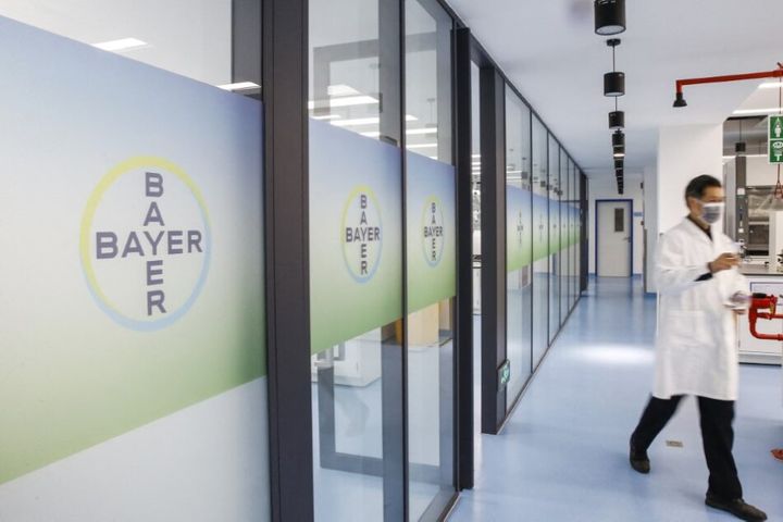 Centre de recherche et développement de la filiale de Bayer, Healthcare Company Limited, à Qidong dans la province chinoise de Jiangsu, le 6/12/2020. (ZHANG YUWEI / XINHUA / AFP)