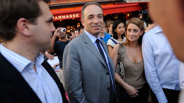 Jean-Fran&ccedil;ois Cop&eacute; rencontre des militants UMP &agrave; Paris, le 28 ao&ucirc;t 2012. (WITT / SIPA)