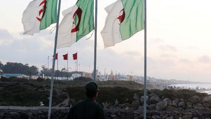 A la frontière entre l'Algérie et le Maroc. (FAROUK BATICHE / AFP)