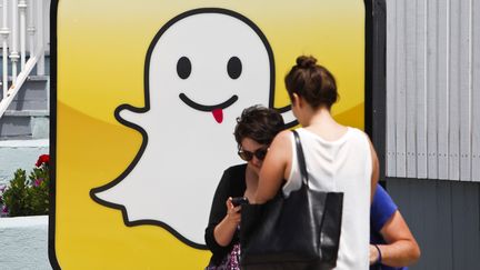 Devant les locaux de Snapchat, le 14 ao&ucirc;t 2013, &agrave; Los Angeles (Californie). (BLOOMBERG / GETTY IMAGES)