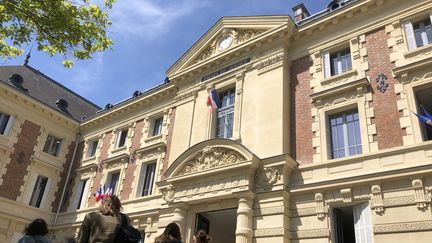 La cour d'appel de Versailles. (PAUL SERTILLANGES / FRANCEINFO / RADIOFRANCE)